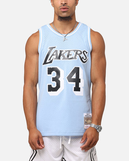 Mitchell & Ness Los Angeles Lakers Shaquille O'Neal 'Vapor Blue' Jersey Light Blue