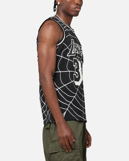 Mitchell & Ness Los Angeles Lakers Shaquille O'Neal 'Glow Web' Jersey Black