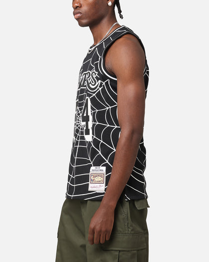 Mitchell & Ness Los Angeles Lakers Shaquille O'Neal 'Glow Web' Jersey Black