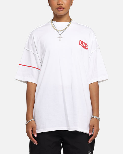 The Anti Order Azero Non Seam Oversized T-Shirt White/Red