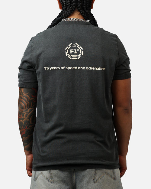 Puma F1 Ringer T-Shirt Black