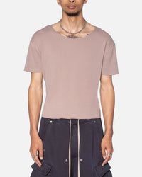 MNML Fitted Ribbed T-Shirt Mauve