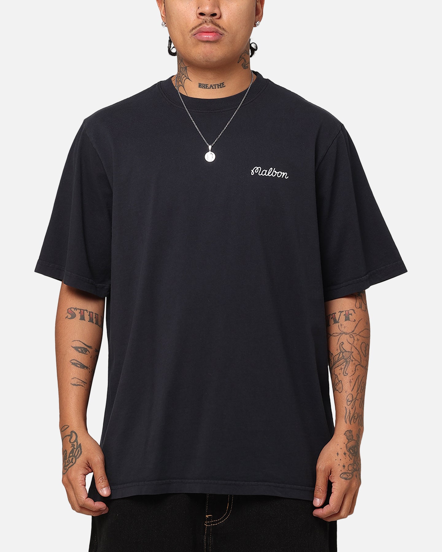 Malbon Baldwin Buckets Knockout T-Shirt Black | Culture Kings