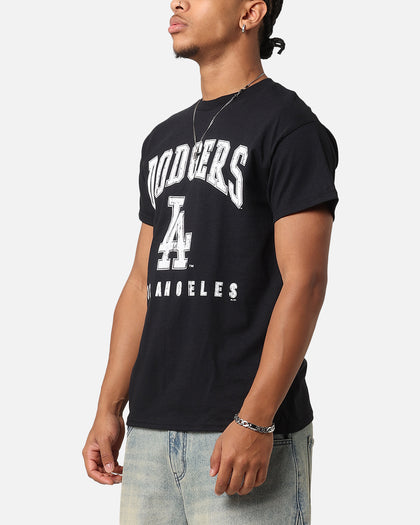 Majestic Athletic Los Angeles Dodgers Blecker Team Arch T-Shirt Black