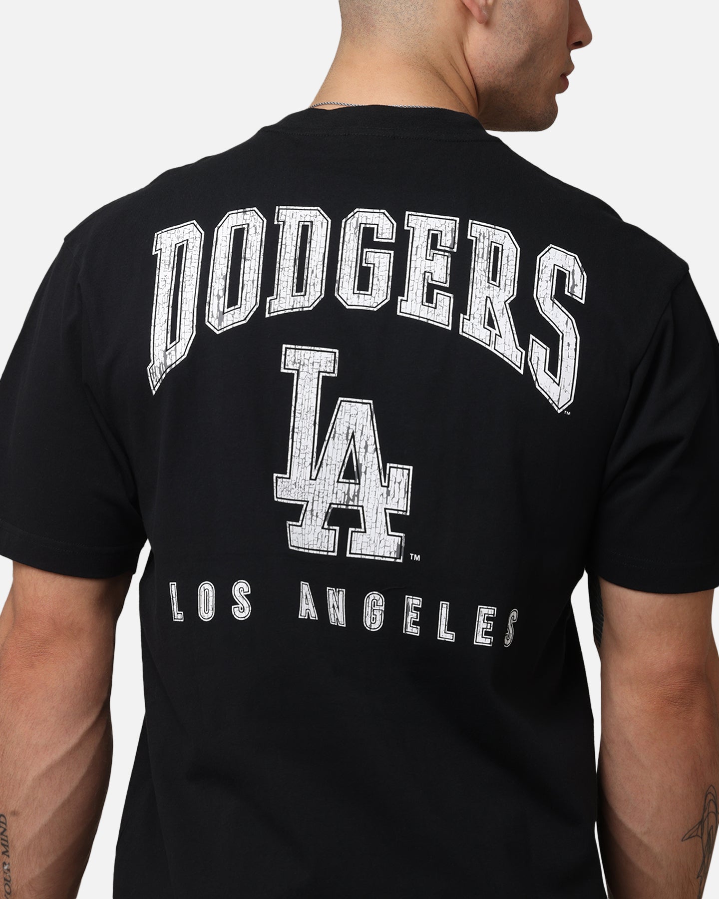 Majestic Athletic Los Angeles Dodgers Doyers Crest T-Shirt Black