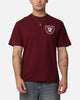 Majestic Athletic Las Vegas Raiders Doyers Crest T-Shirt Maroon