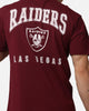 Majestic Athletic Las Vegas Raiders Doyers Crest T-Shirt Maroon