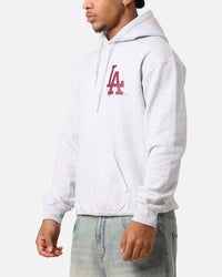 Majestic Athletic Los Angeles Lakers Fulter Team Arch Hoodie Grey Marle