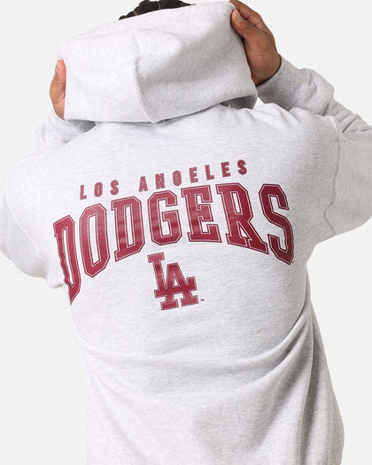 Majestic Athletic Los Angeles Lakers Fulter Team Arch Hoodie Grey Marle