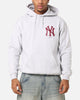 Majestic Athletic New York Yankees Fulter Team Arch Hoodie Grey Marle