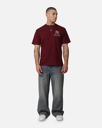 Majestic Athletic New York Yankees Kenmare City Bulge T-Shirt Maroon