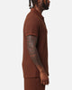 XXIII Ethan Quarter Zip Polo Shirt Brown