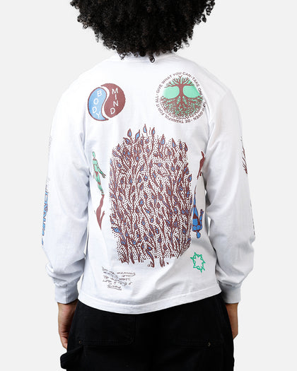 Market Peace Practice Long Sleeve T-Shirt White