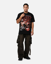 UFC by Culture Kings Jon Jones Heavy T-Shirt Black