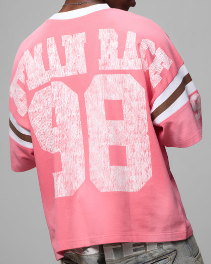 Loiter Star Jersey T-Shirt Pink