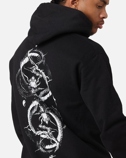 The Anti Order Double Dragon Hoodie Black/White