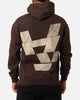The Anti Order Smash Repair Hoodie Chocolate Brown