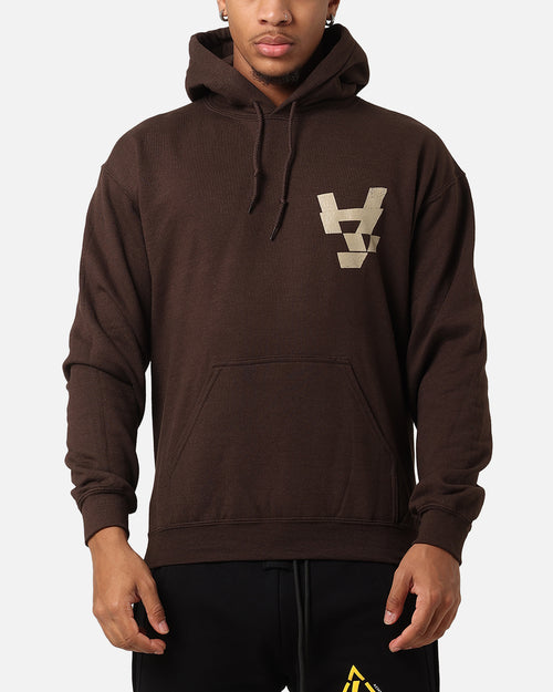 The Anti Order Smash Repair Hoodie Chocolate Brown
