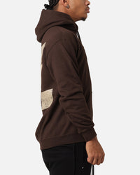 The Anti Order Smash Repair Hoodie Chocolate Brown