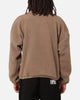 Carre Polar Fleece Crewneck Brown