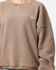 Carre Polar Fleece Crewneck Brown