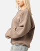 Carre Polar Fleece Crewneck Brown