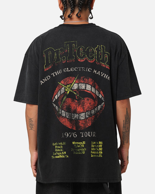 American Thrift Disney The Muppets Animal Heavy T-Shirt Vintage Black