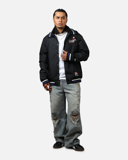 New Era Los Angeles Dodgers Throwback Jacket Black