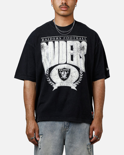 New Era Las Vegas Raiders Throwback T-Shirt Black