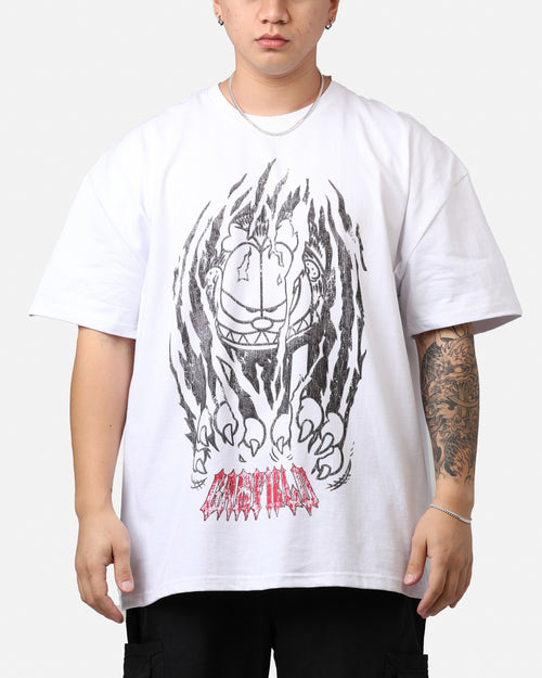 Vintage Goat Crew X Garfield Claws T-Shirt White