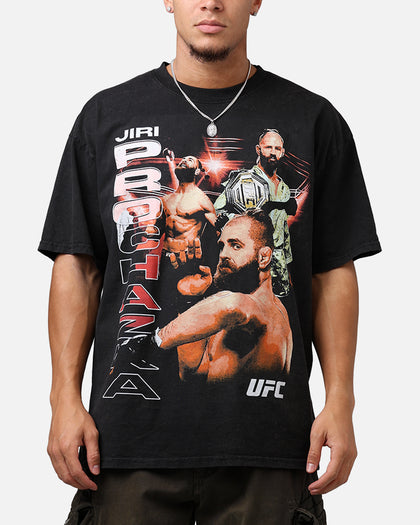 UFC By Culture Kings Jiri Prochazka Vintage T-Shirt Black Acidwash
