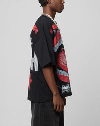 Loiter Metal Mouth T-Shirt Vintage Black