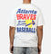 47 Brand Atlanta Braves All Fire T-Shirt White