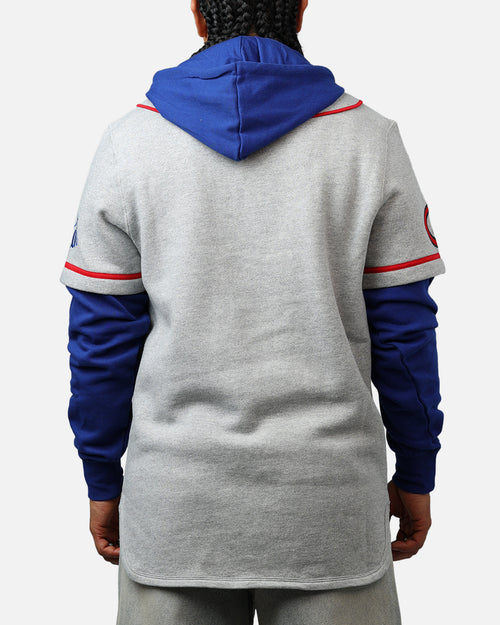 47 Brand Chicago Cubs Game Hoodie Grey/Blue