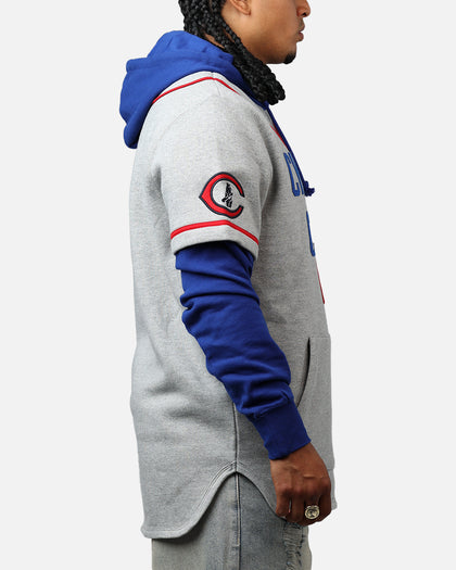 47 Brand Chicago Cubs Game Hoodie Grey/Blue
