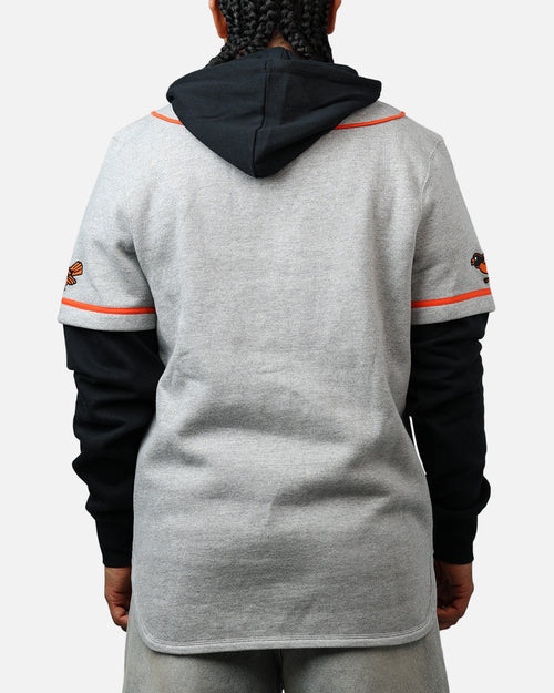 47 Brand Baltimore Orioles Game Hoodie Grey/Black