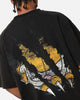 Vintage Goat Crew X Garfield Smiling Cat Heavy T-Shirt Vintage Black