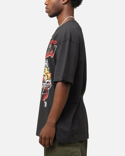 Mitchell & Ness St Kilda Saints Mascot Character T-Shirt Faded Black