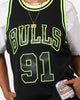 Mitchell & Ness Chicago Bulls Dennis Rodman 'Volt' 1995 Swing Jersey Black/Yellow
