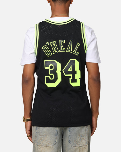 Mitchell & Ness Los Angeles Lakers Shaquille O'Neal 'Volt' 1996 Swing Jersey Black/Yellow