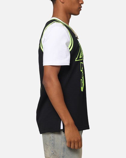 Mitchell & Ness Los Angeles Lakers Shaquille O'Neal 'Volt' 1996 Swing Jersey Black/Yellow