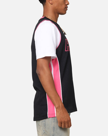 Mitchell & Ness Miami Heat Dwyane Wade 'Volt' 2005 Swing Jersey Black/Pink