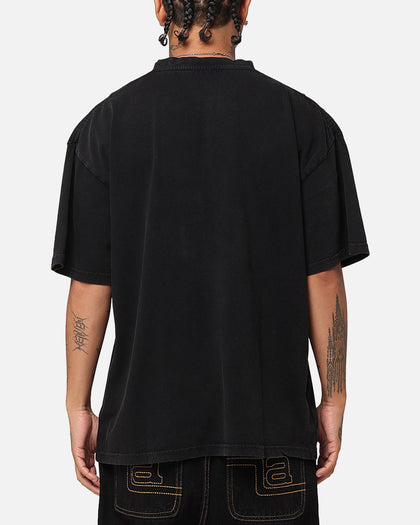 UFC By Culture Kings Alex Pereira Big Face Vintage T-Shirt Black Acidwash