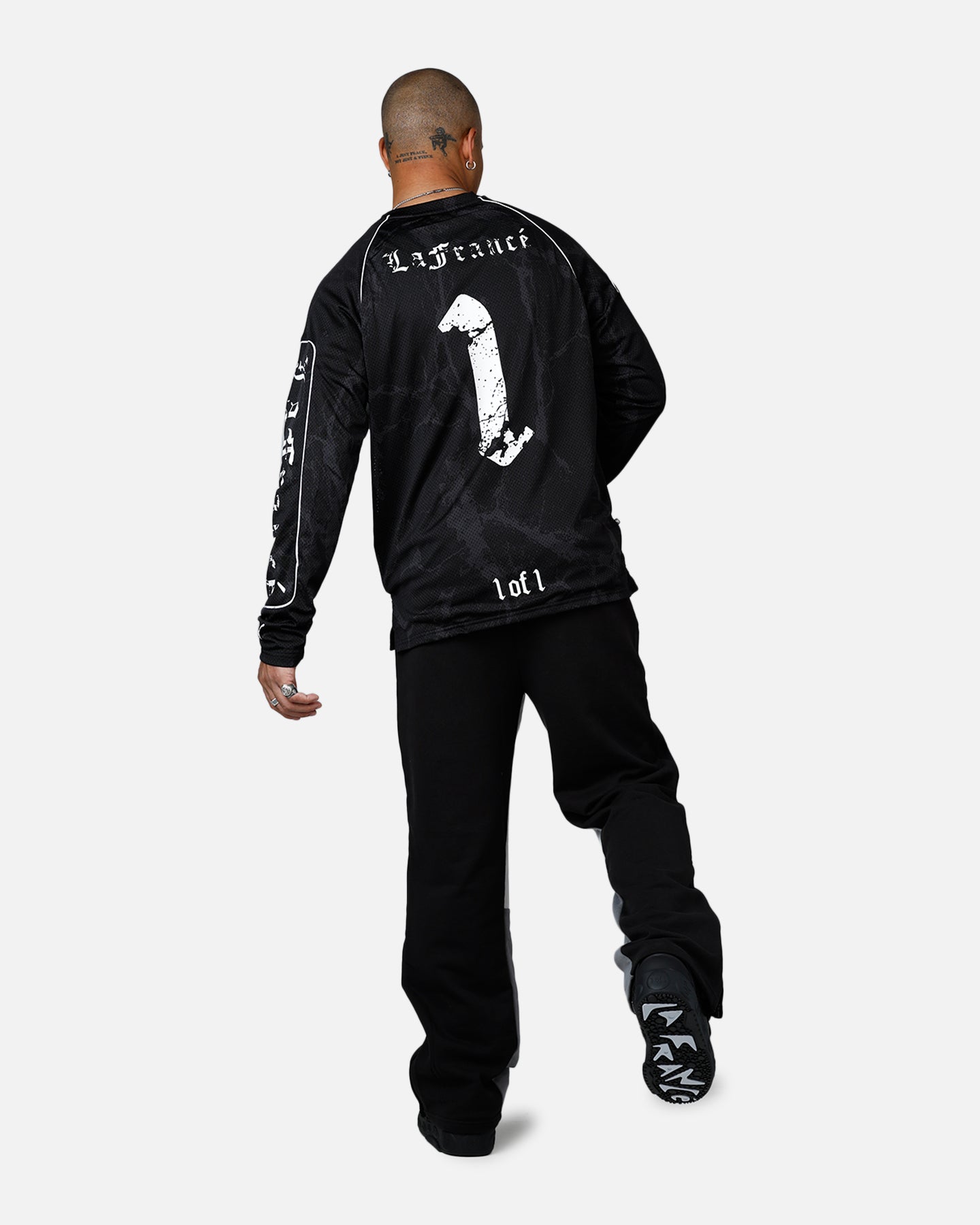 Puma x Lamelo Ball LaFrancé Written In Chrome Moto Jersey Black