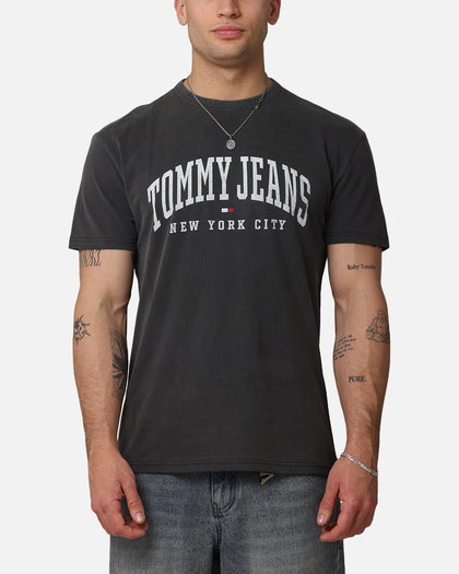 Tommy Jeans TJM Archive Varsity Washed T-Shirt Black
