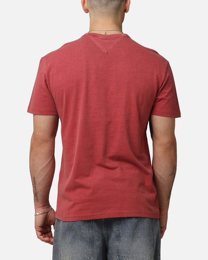 Tommy Jeans TJM Archive Varsity Washed T-Shirt Red