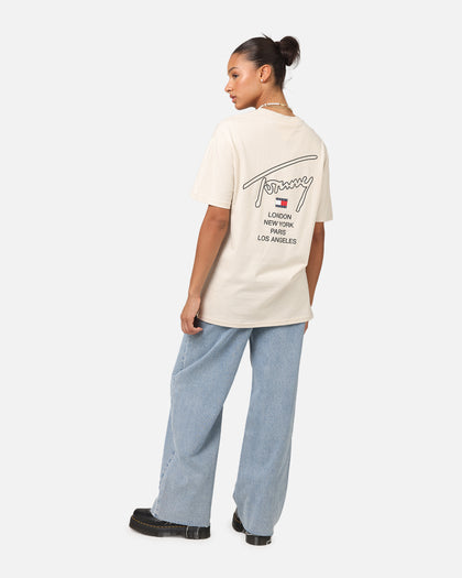 Tommy Jeans TJM City Twist T-Shirt Newsprint