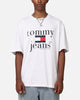 Tommy Jeans TJM Relaxed Twist Logo T-Shirt White