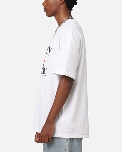 Tommy Jeans TJM Relaxed Twist Logo T-Shirt White