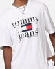 Tommy Jeans TJM Relaxed Twist Logo T-Shirt White